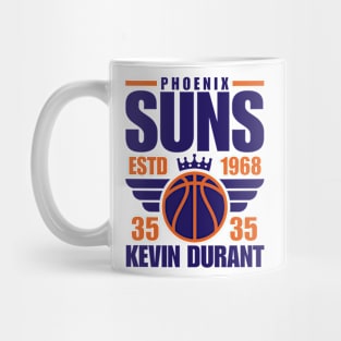 Phoenix Suns Durant 35 Basketball Retro Mug